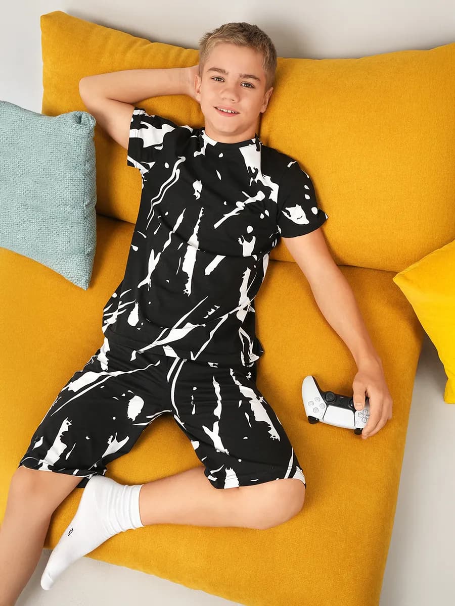 Костюм с шортами детский домашний