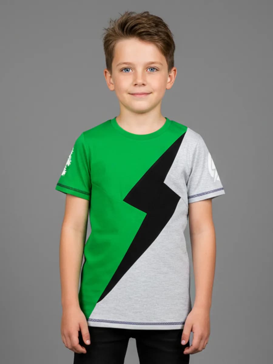 Футболка хлопковая принт светится в темноте