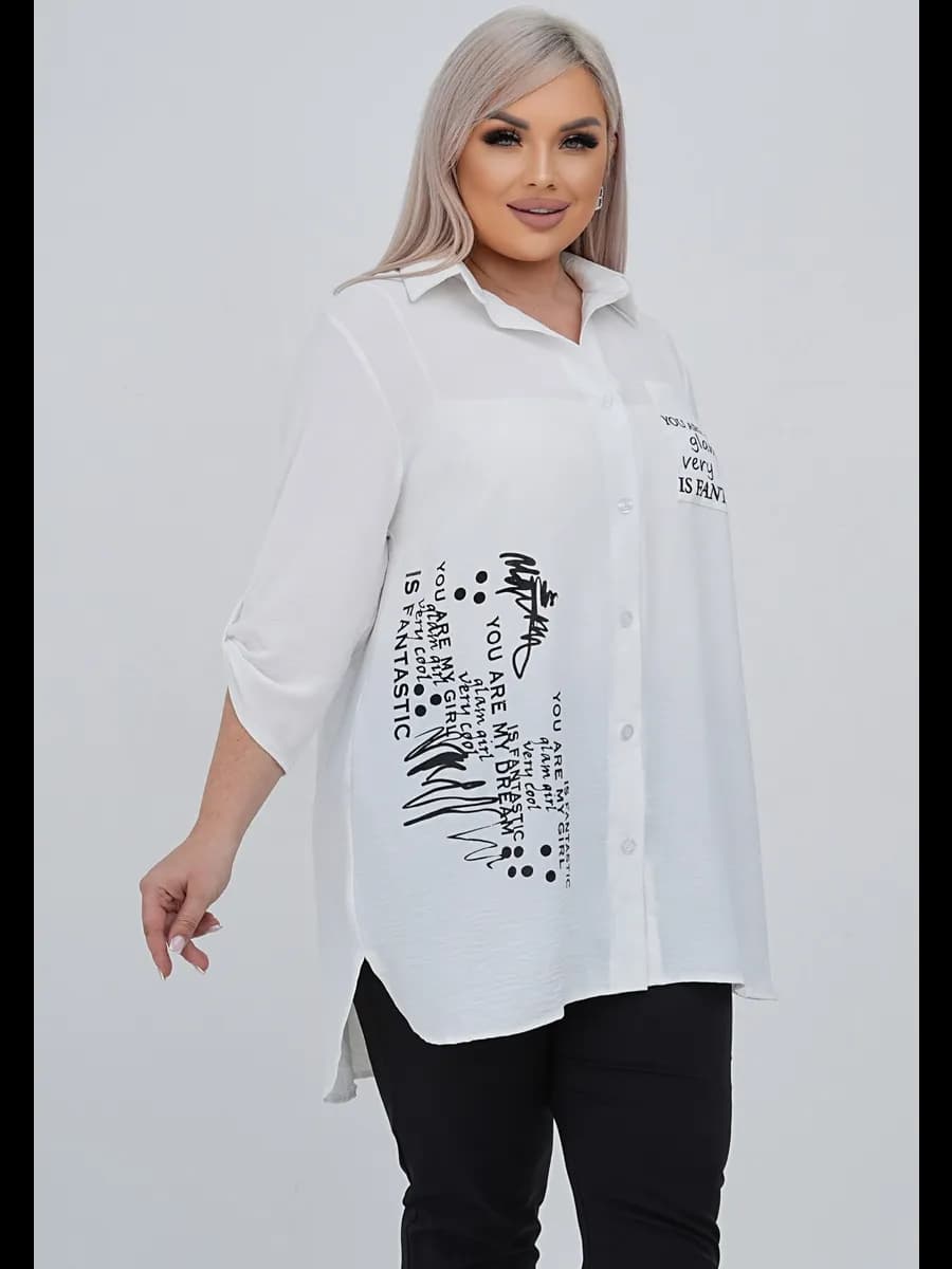 Туника рубашка большие размеры