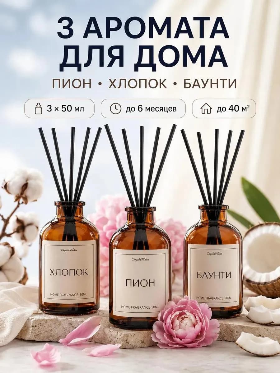 Диффузор для дома с палочками ароматизатор