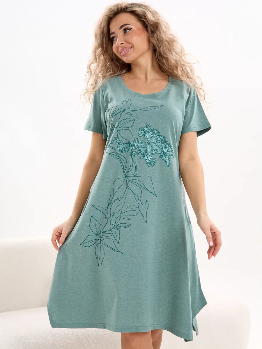 Туника домашняя Платье повседневное