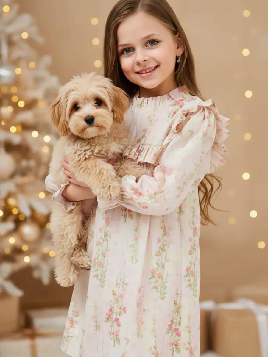 Летнее платье для девочек