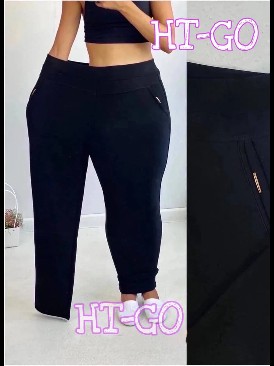 Брюки классические на резинке