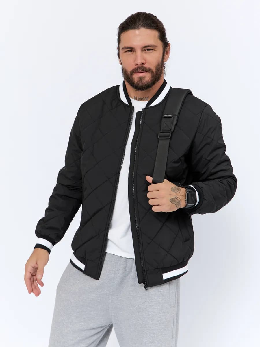 Куртка бомбер осень утепленный