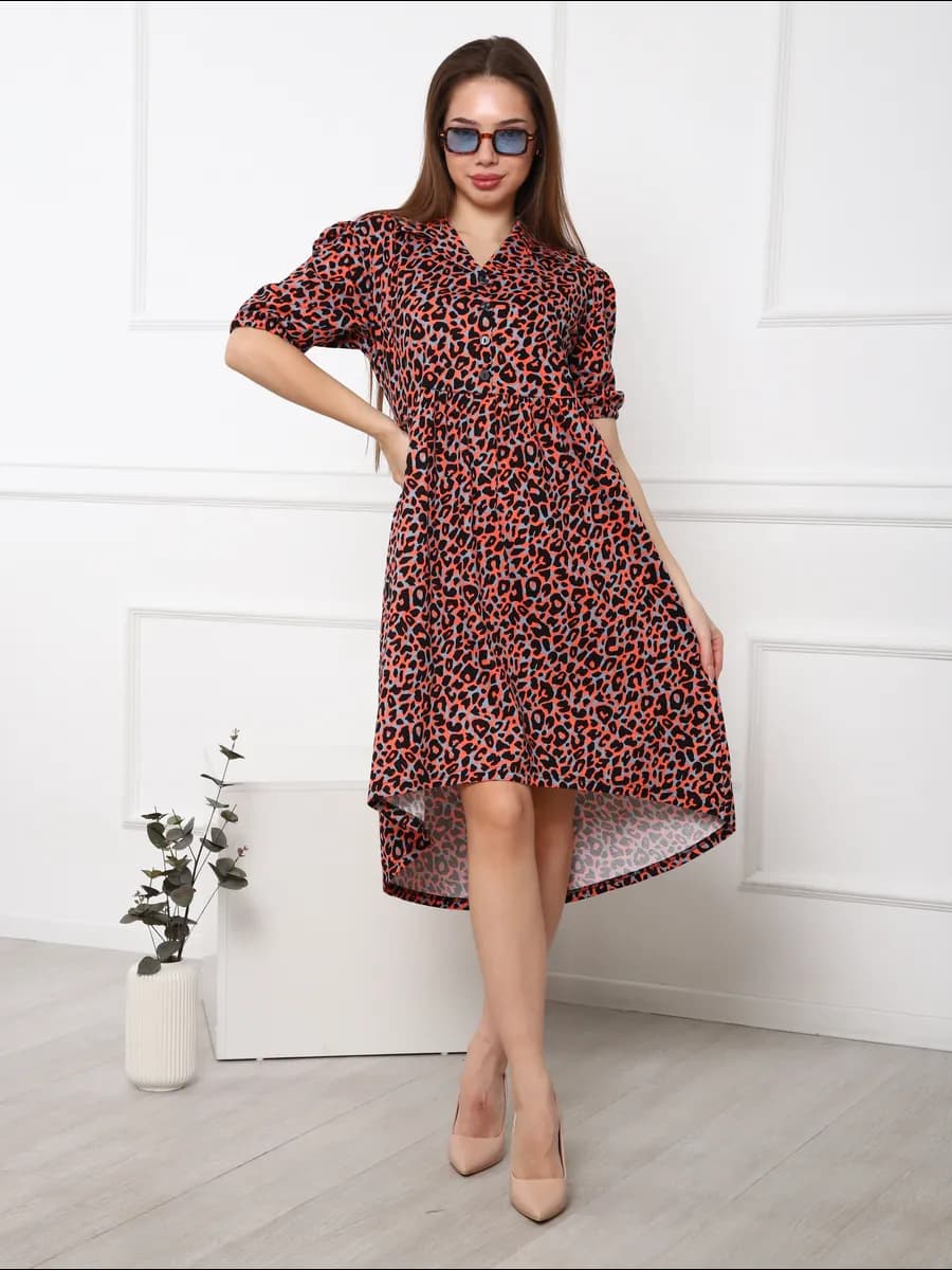 Платье нарядное домашнее новогоднее больших размеров