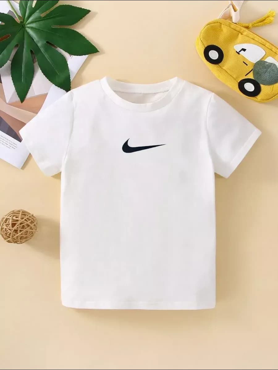 Базовая детская футболка с принтом