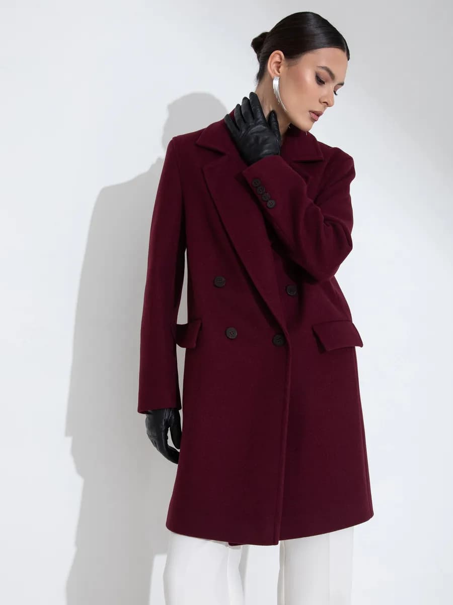 Пальто длинное демисезонное