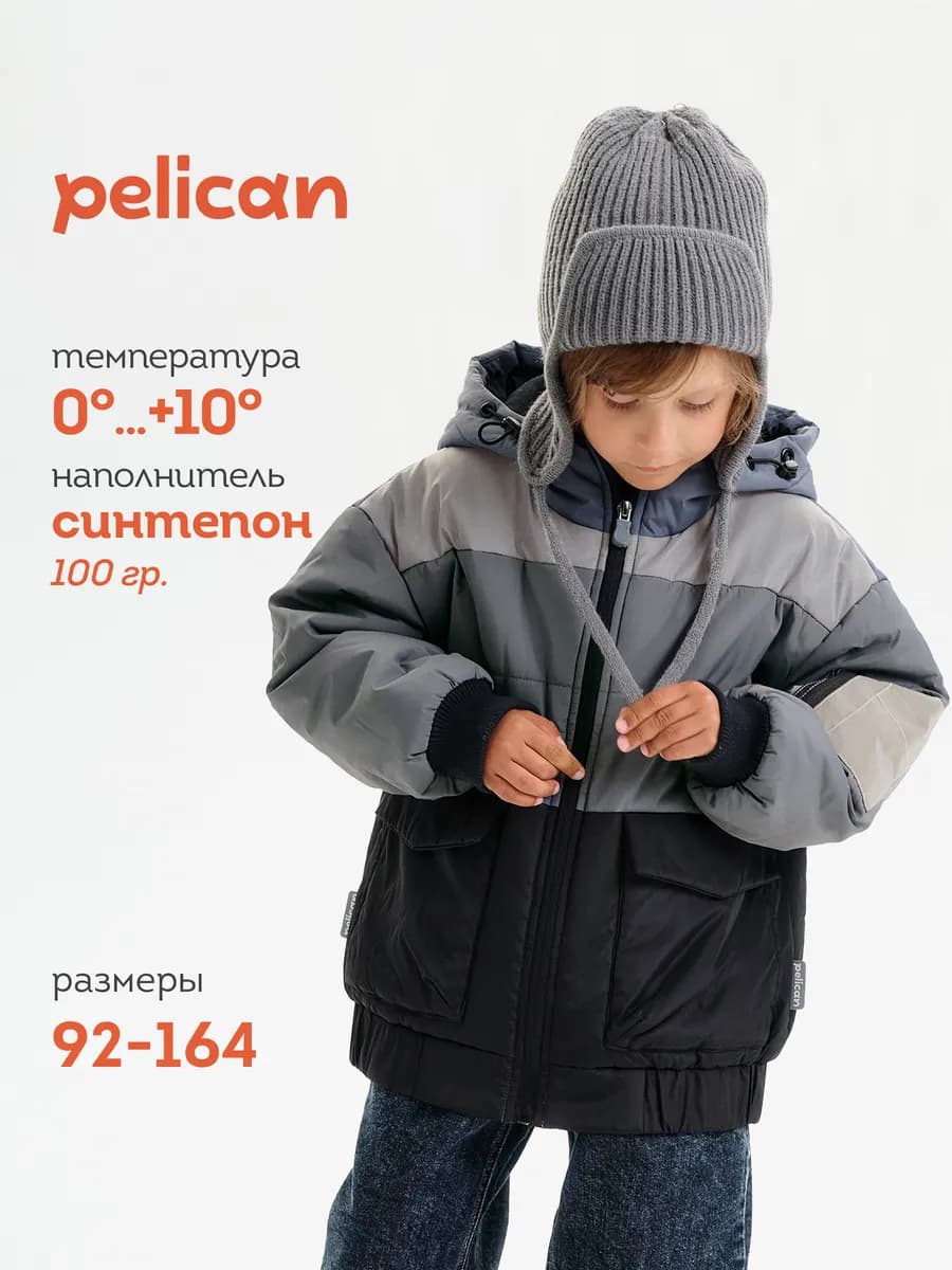 Куртка демисезонная для мальчика на осень и весну