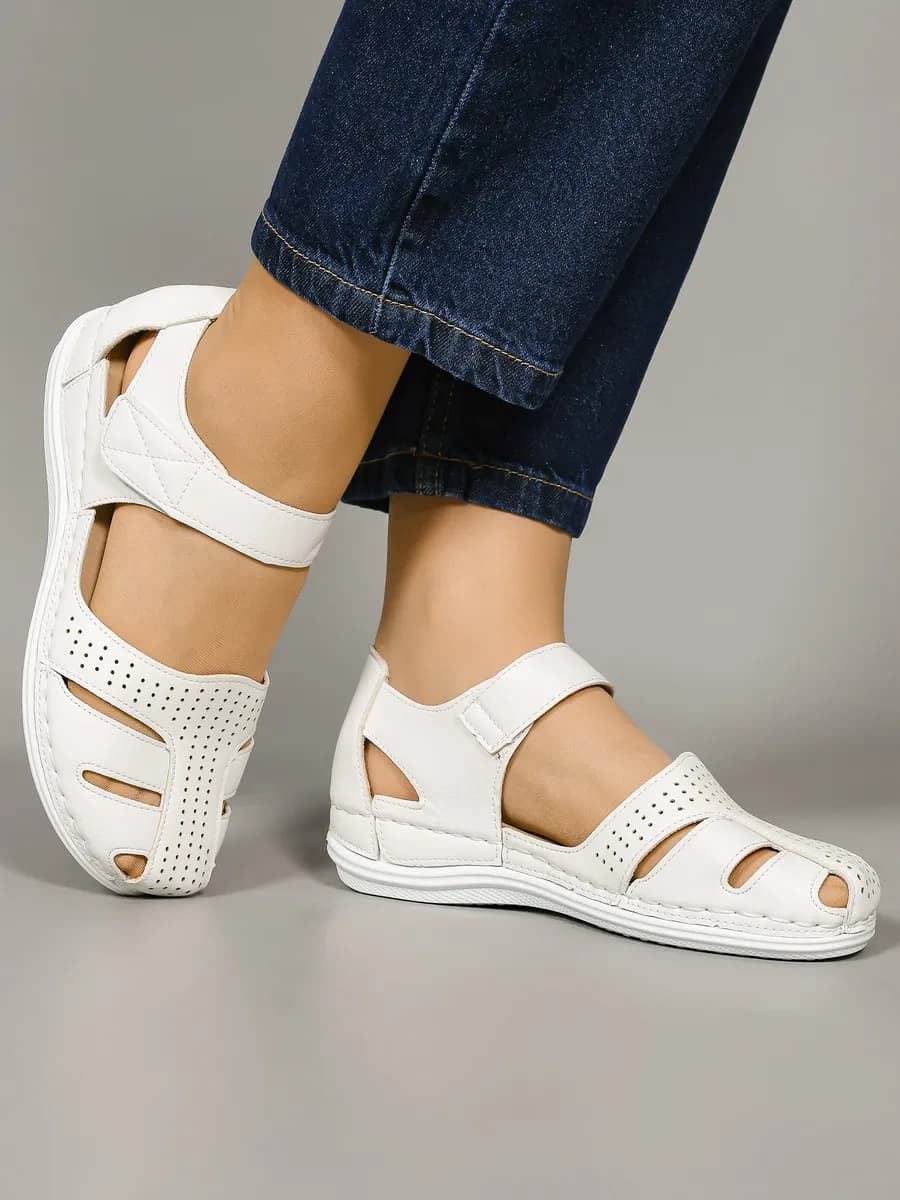 Босоножки летние мягкие на платформе