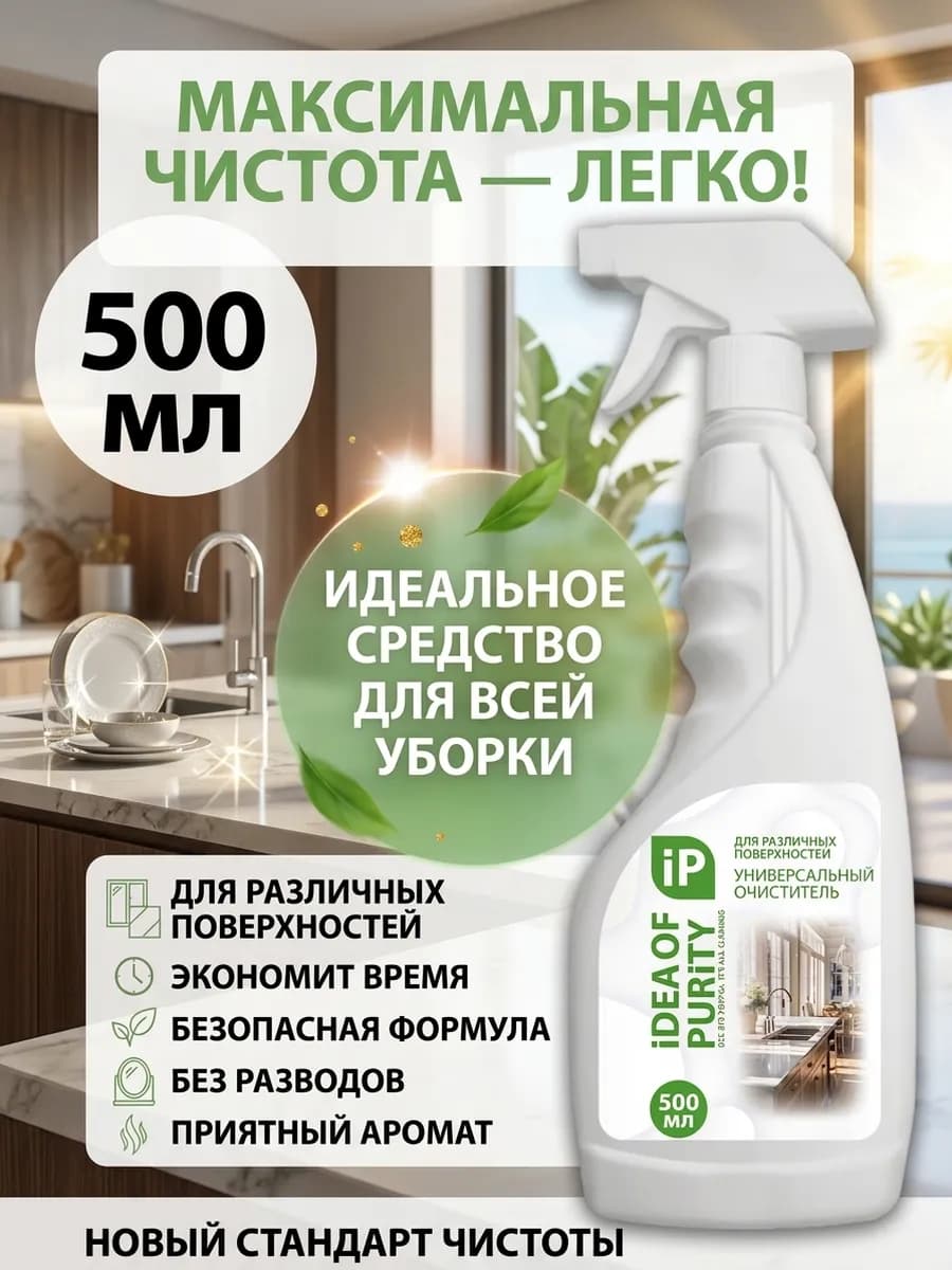 Универсальное чистящее средство для дома 500 мл