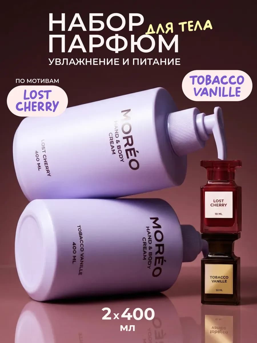 Крем для тела и для рук набор парфюмированный