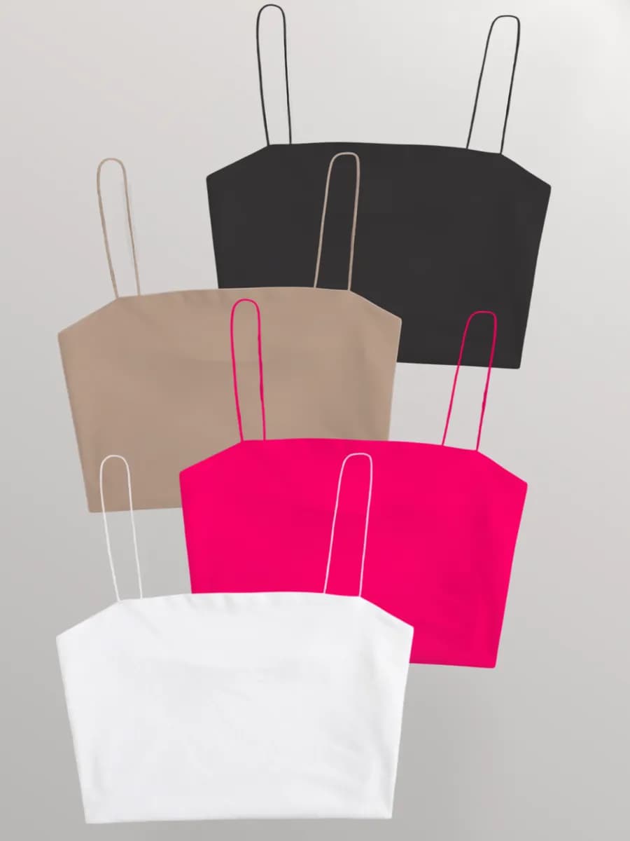 Топ набор на бретелях