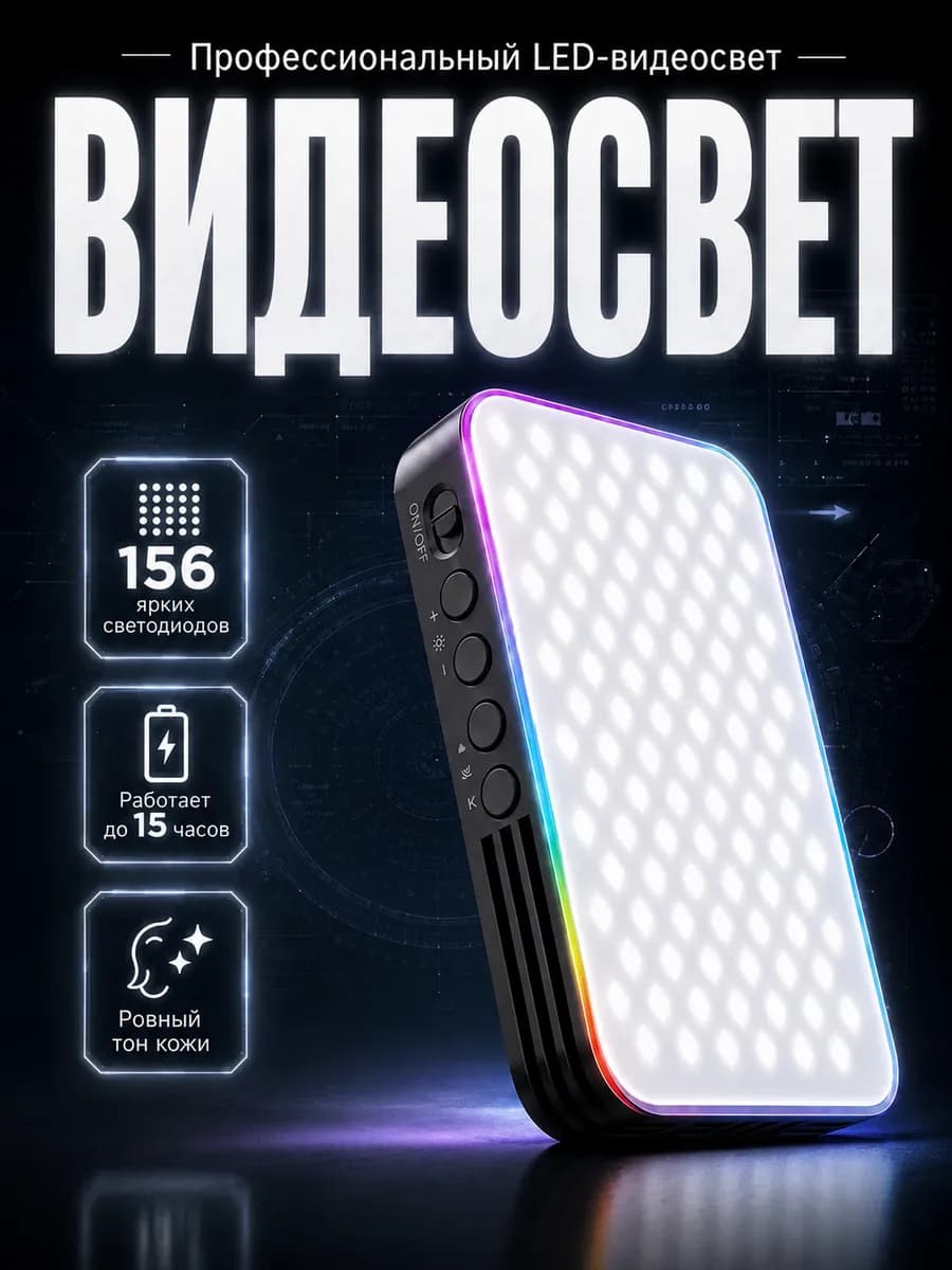 Видеосвет для фото и видео