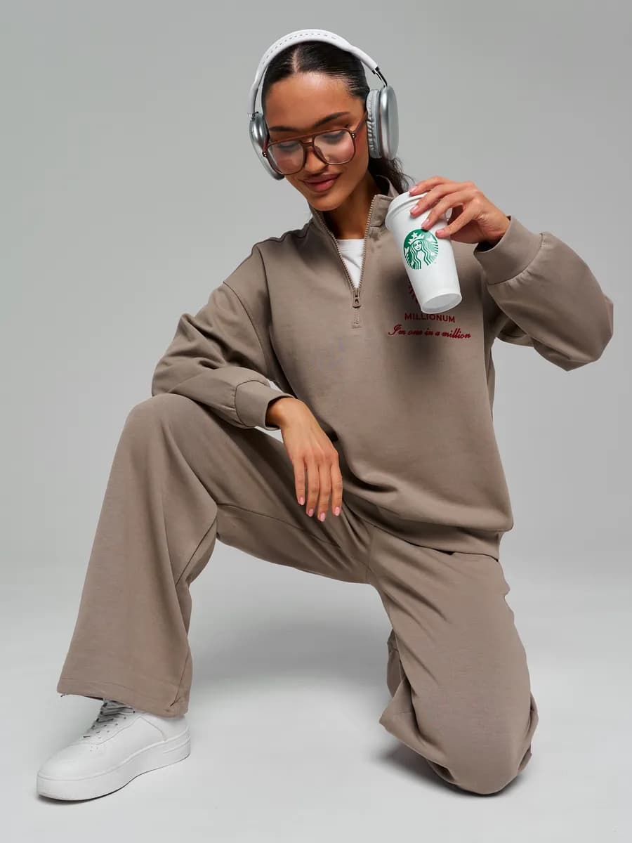 Спортивный костюм оверсайз