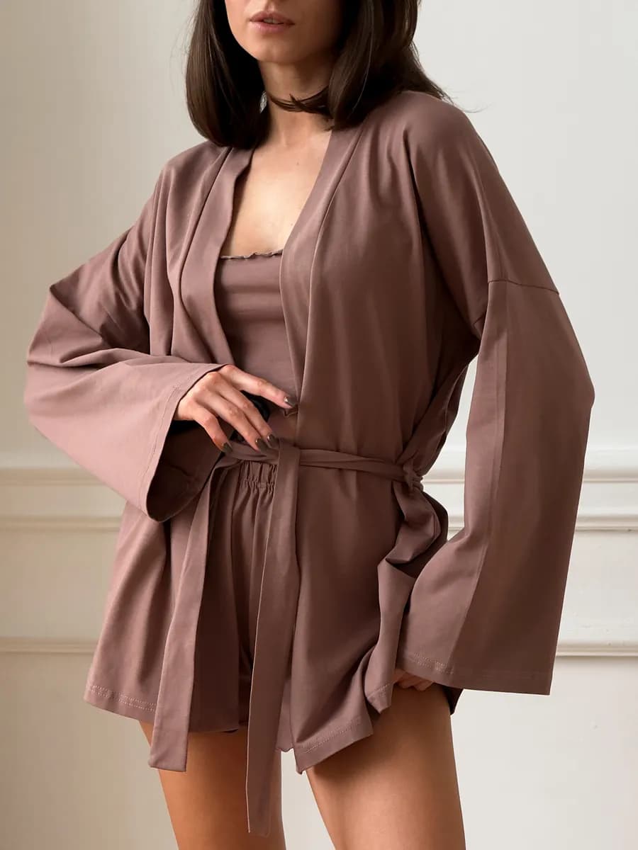 Пижама тройка хлопок