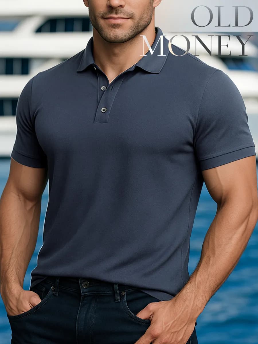 Футболка поло с коротким рукавом