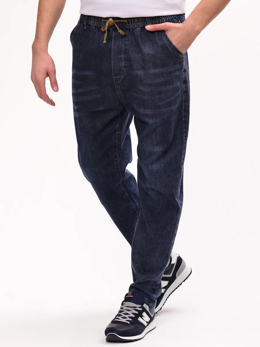 Джинсы мужские момы на резинке