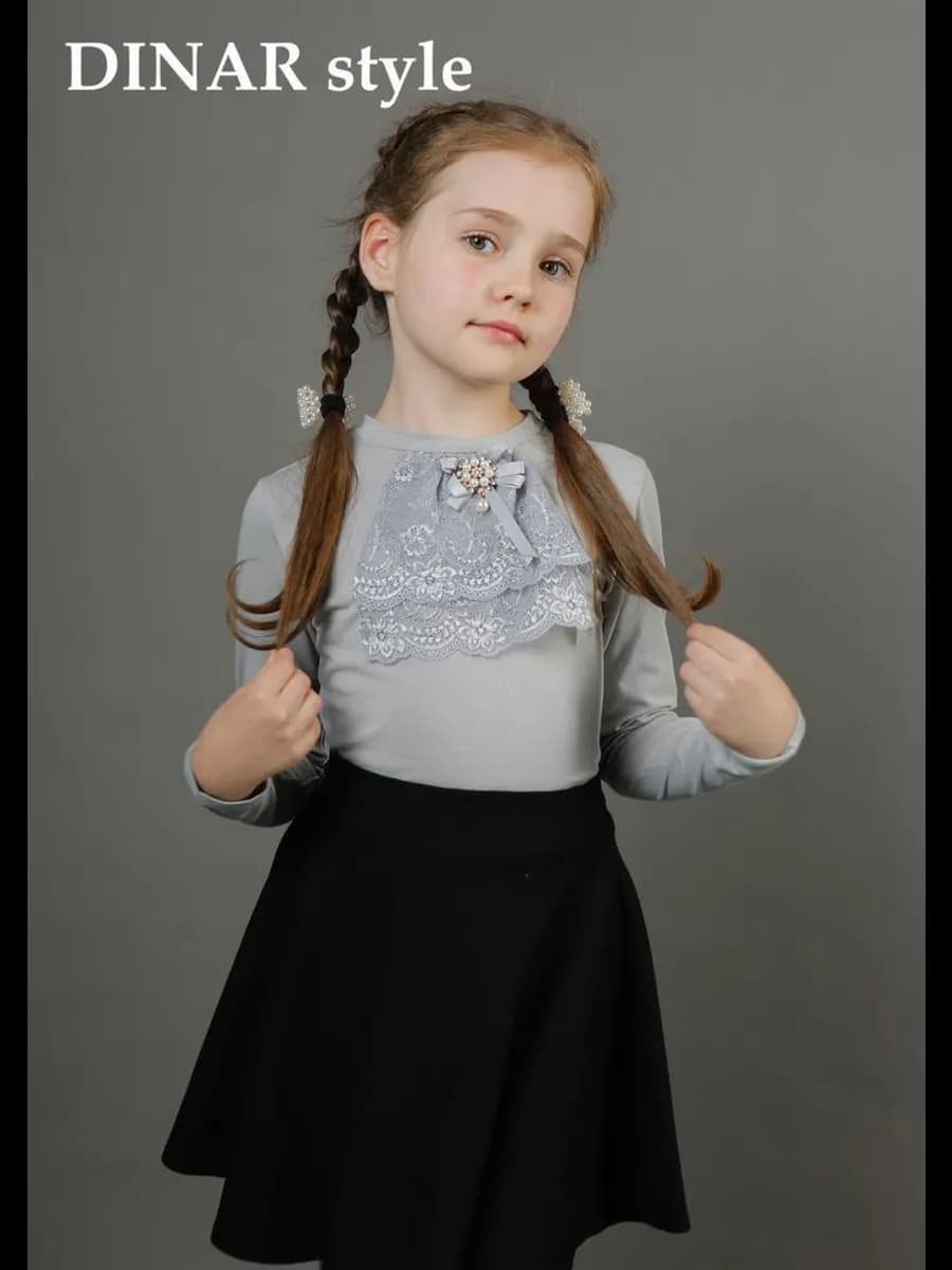 Блузка школьная - фото 1