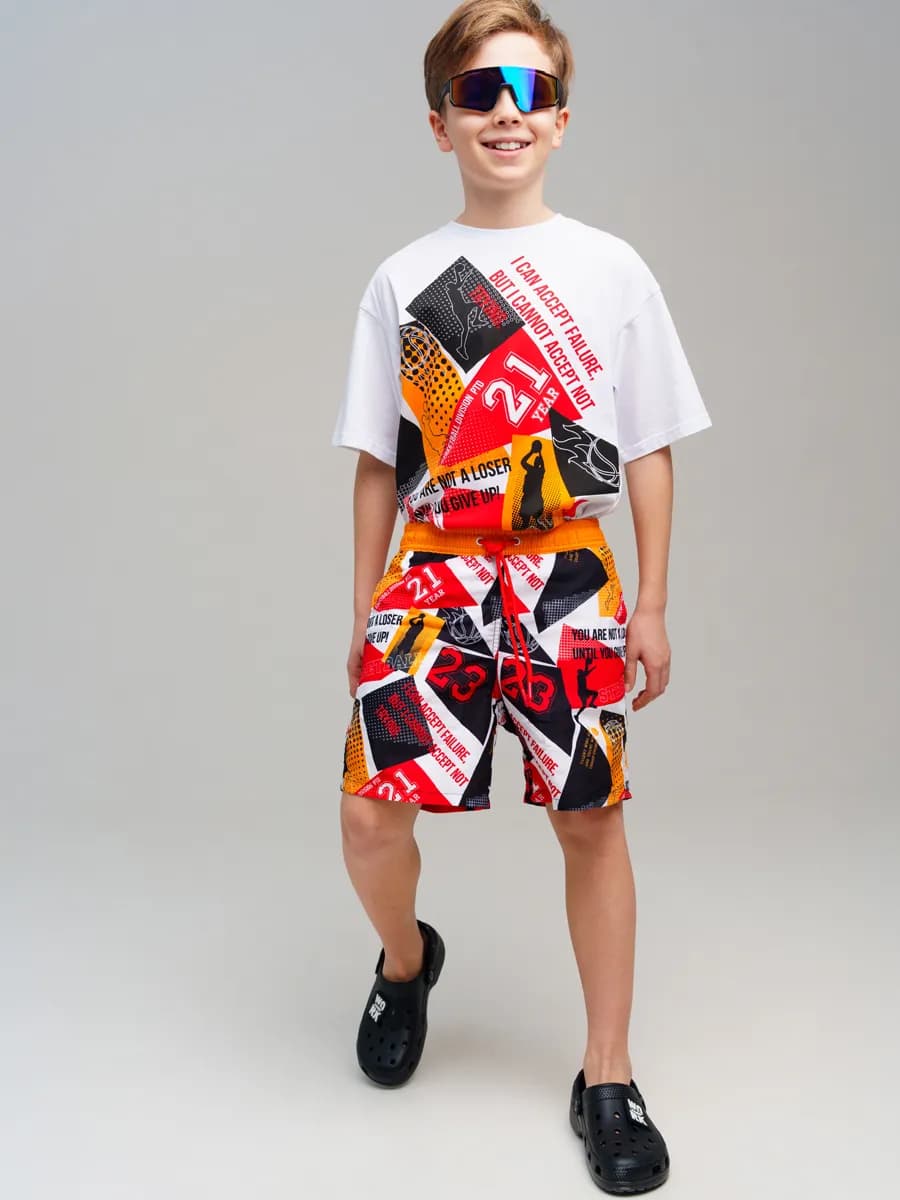 Плавательные шорты длинные для подростка