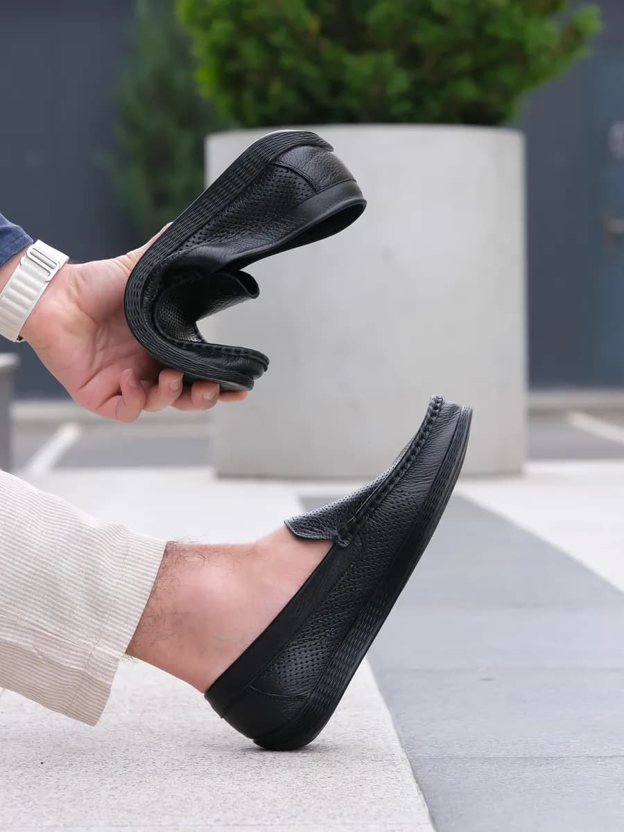 Мокасины легкие натуральная кожа