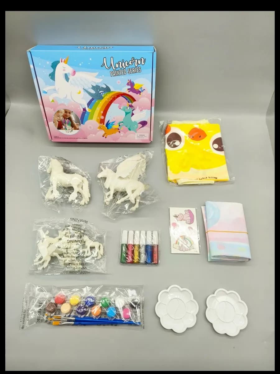 Фигурки единорогов для раскрашивания