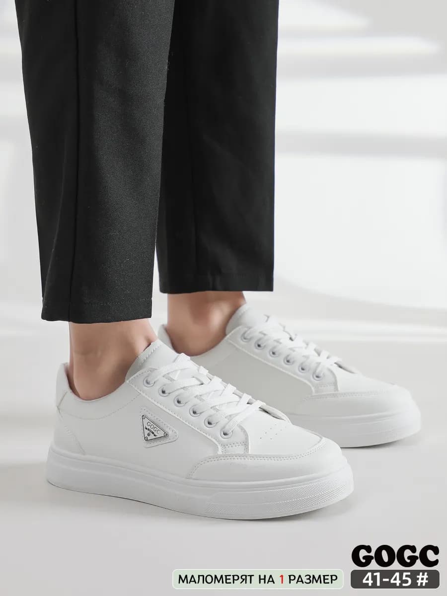 обувь летние кроссовки белые кеды кожаные под брюки G6971M