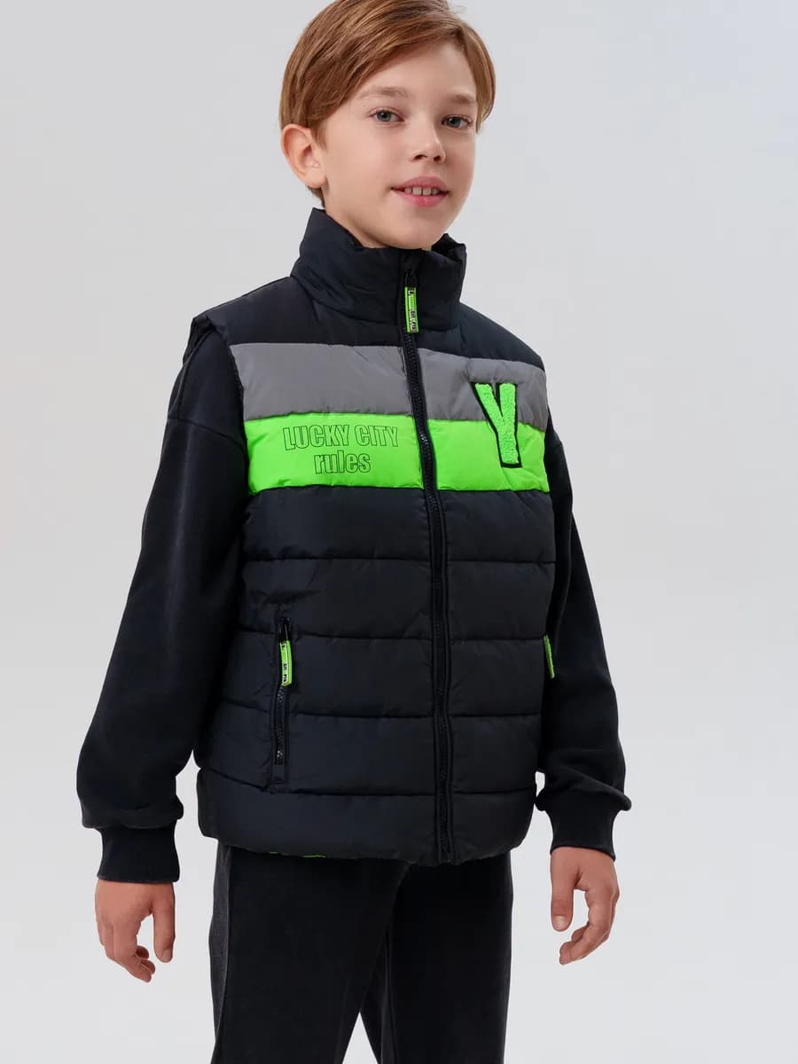 Жилетка утепленная для подростка