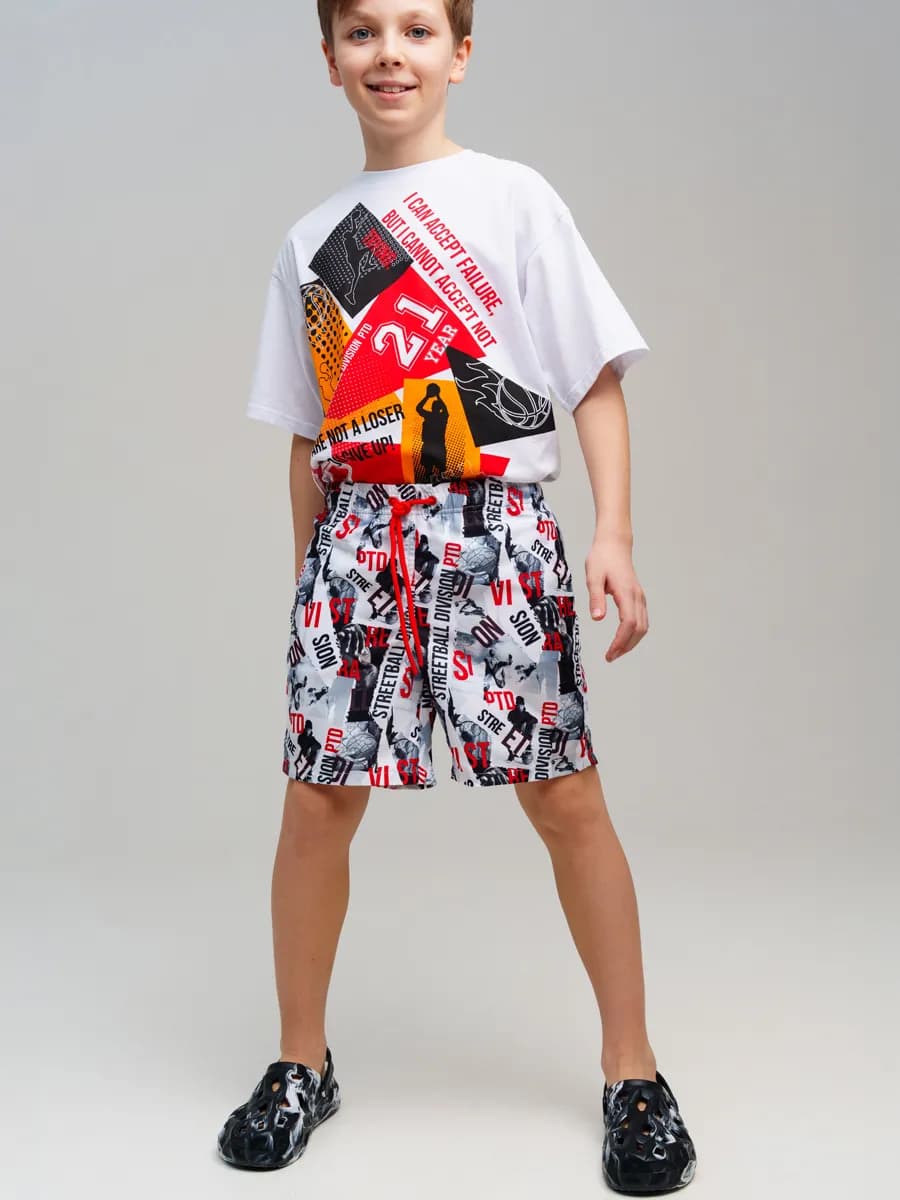 Плавательные шорты длинные для подростка - фото 1