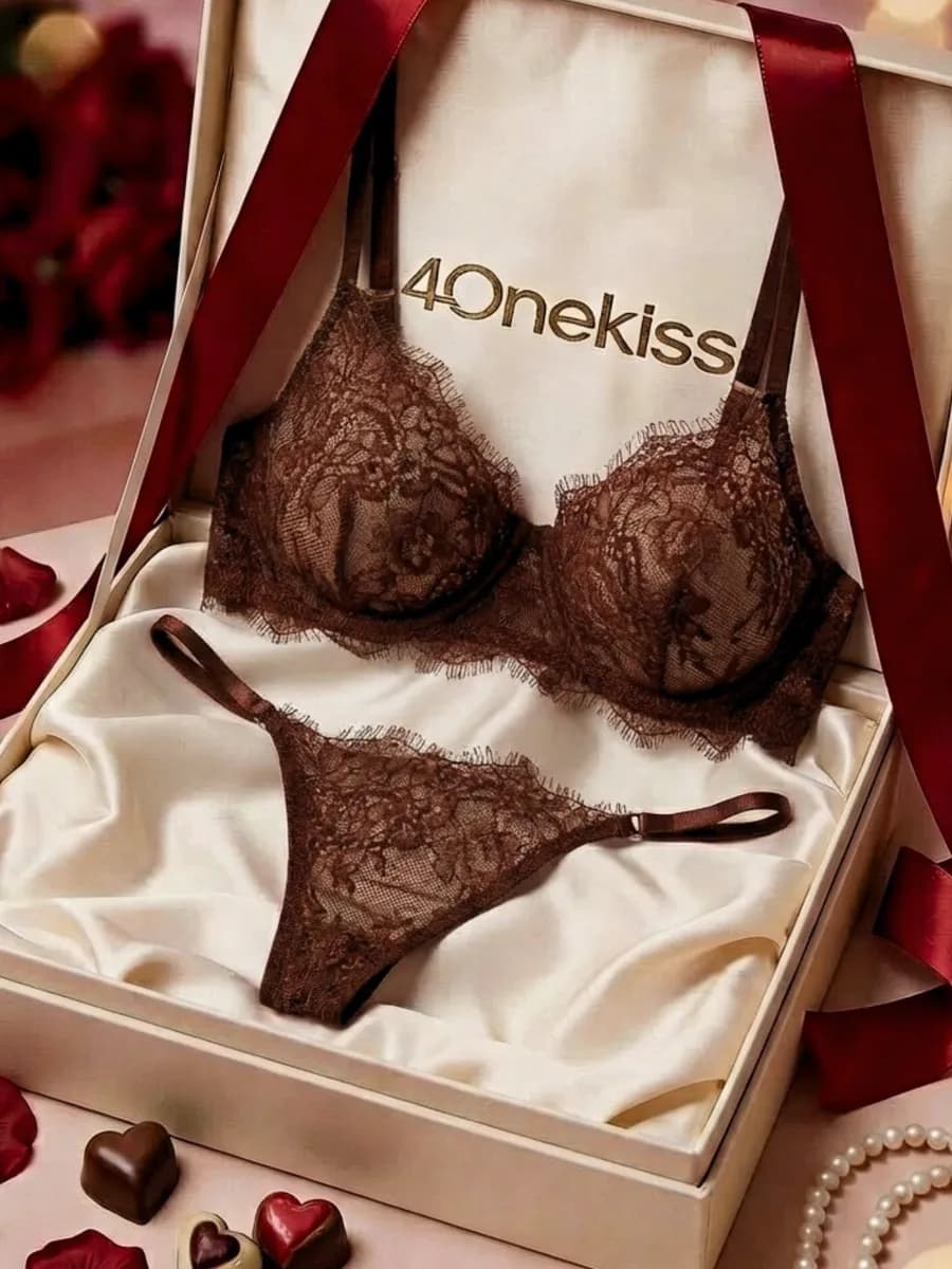 Нижнее белье женское комплект кружевное красивое