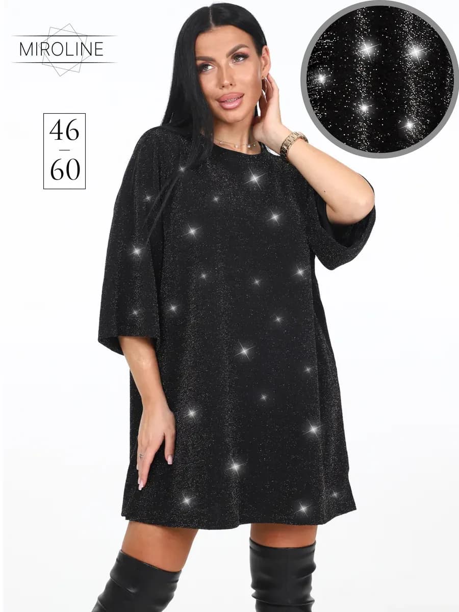 Туника женская праздничная больших размеров