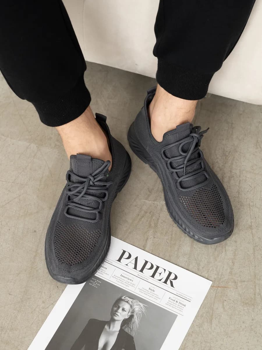 Кроссовки летние спортивные текстильные дышащие в сетку