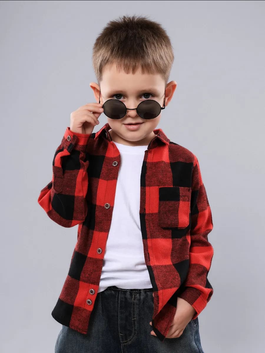 Рубашка праздничная в сад для малыша