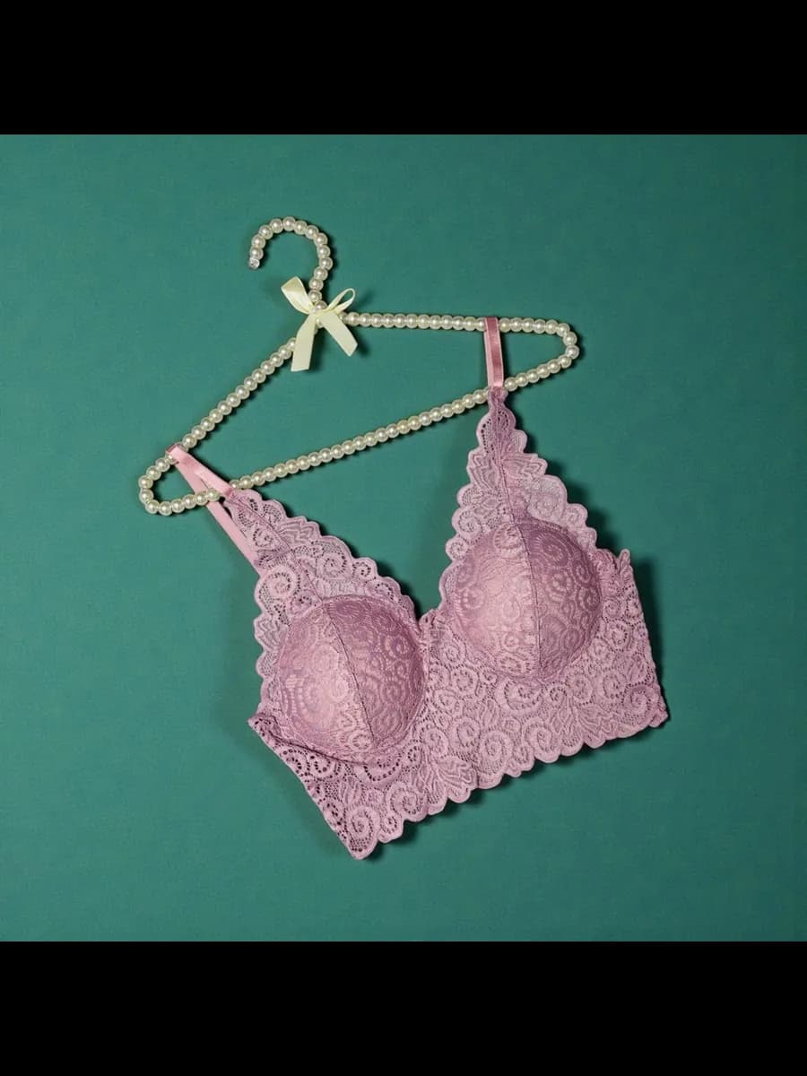 Бюстгальтер-топ женский кружевной