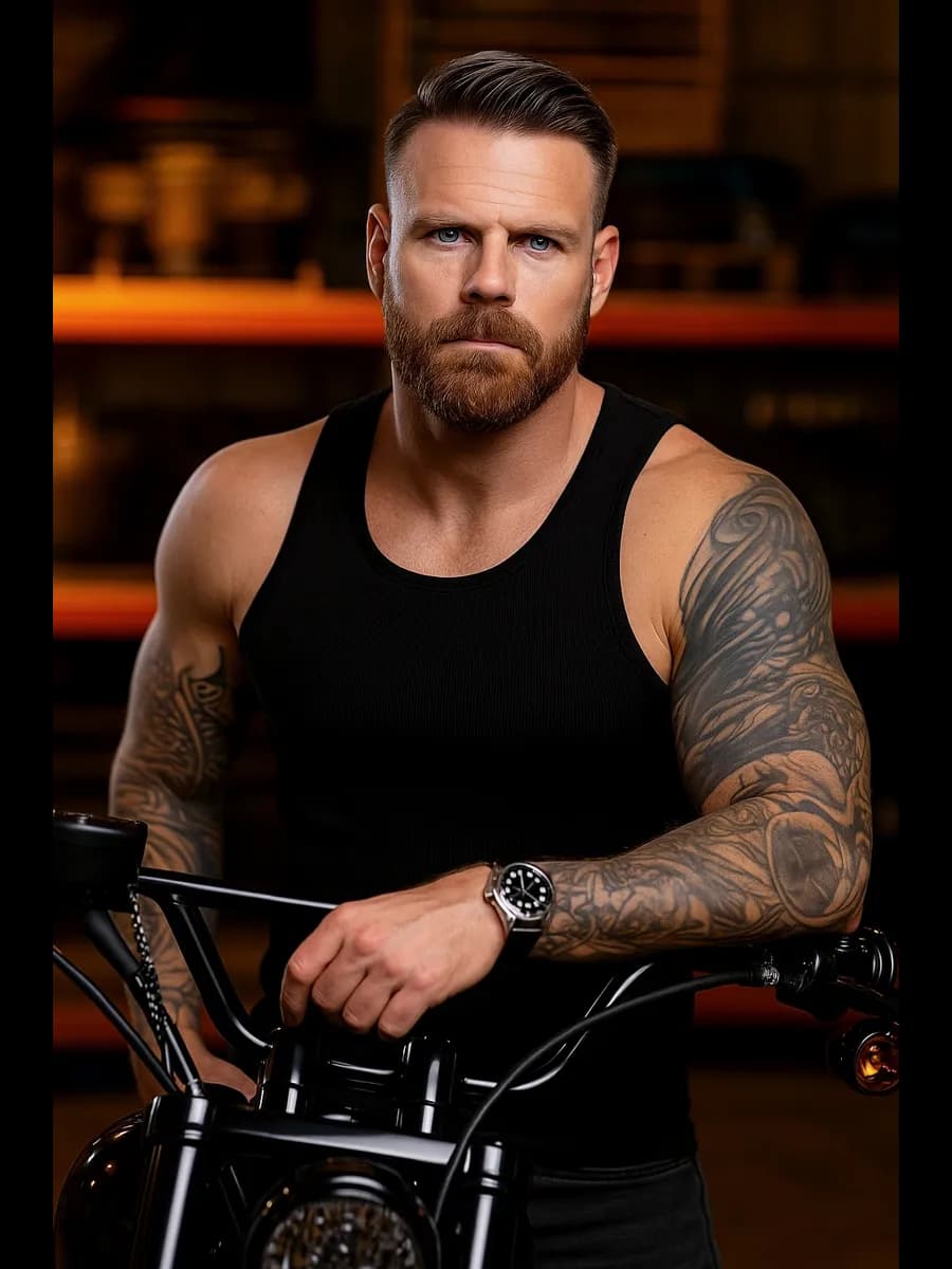 Майка спортивная черная