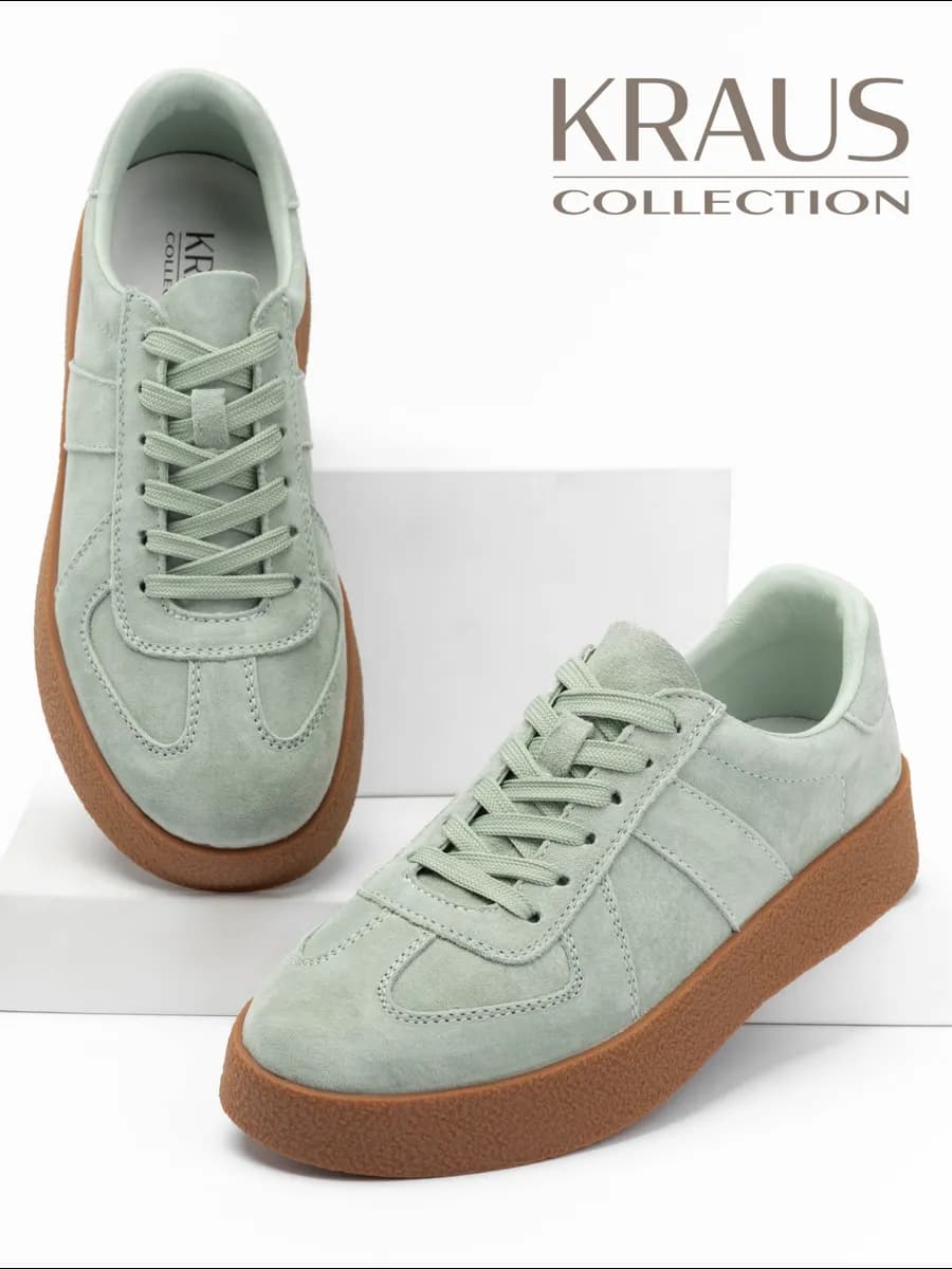 Кеды женские замшевые