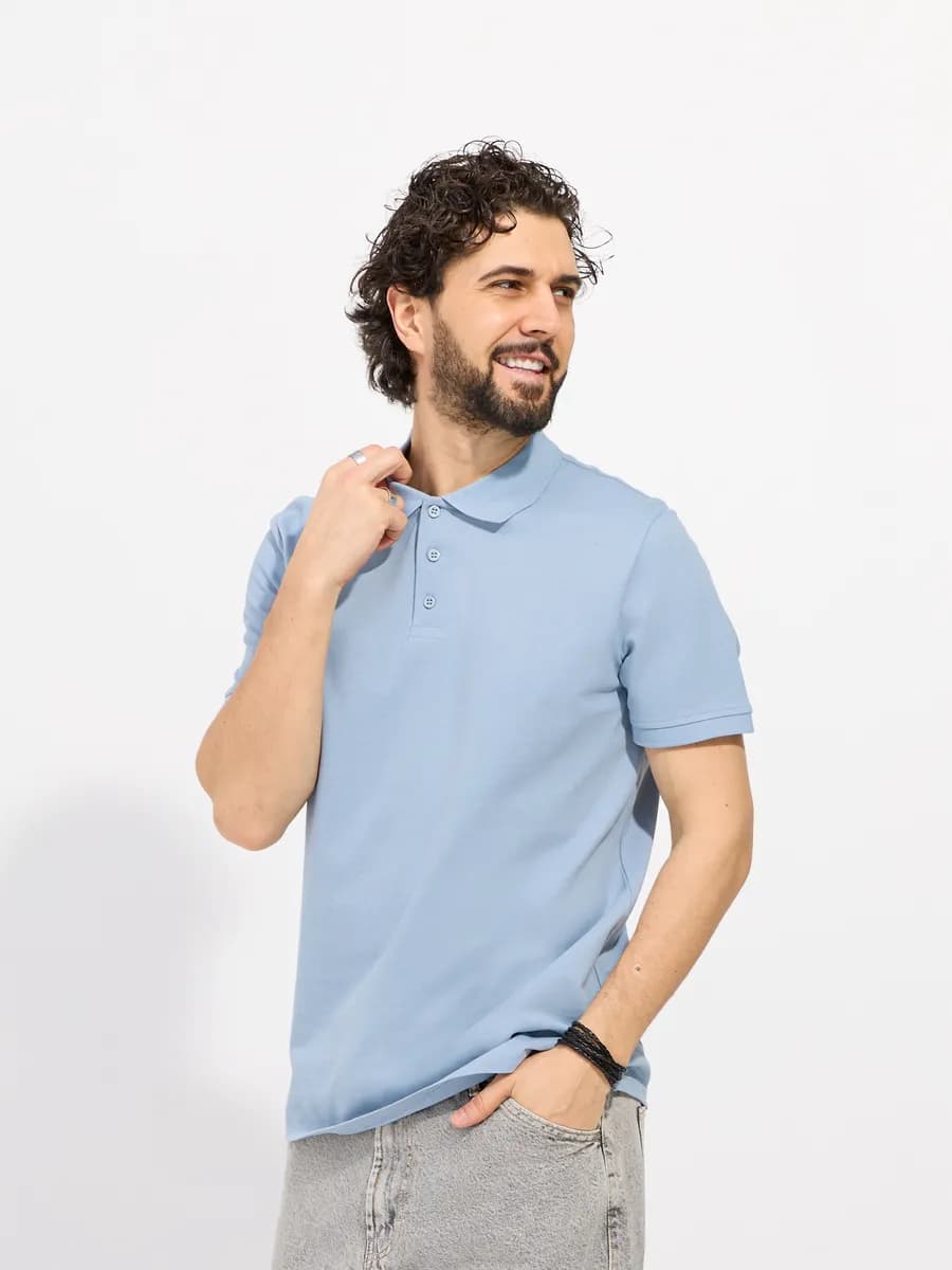 Футболка поло базовая