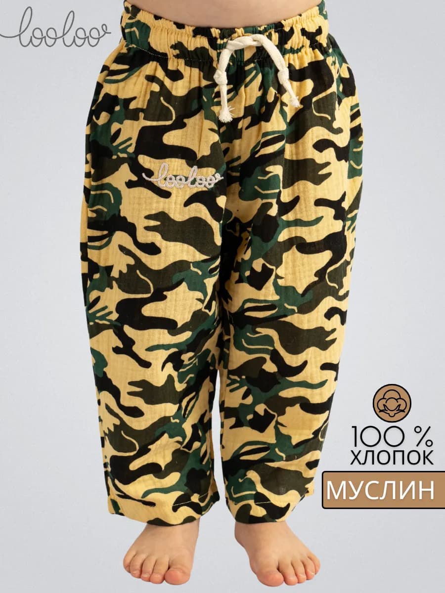 Штаны из муслина детские