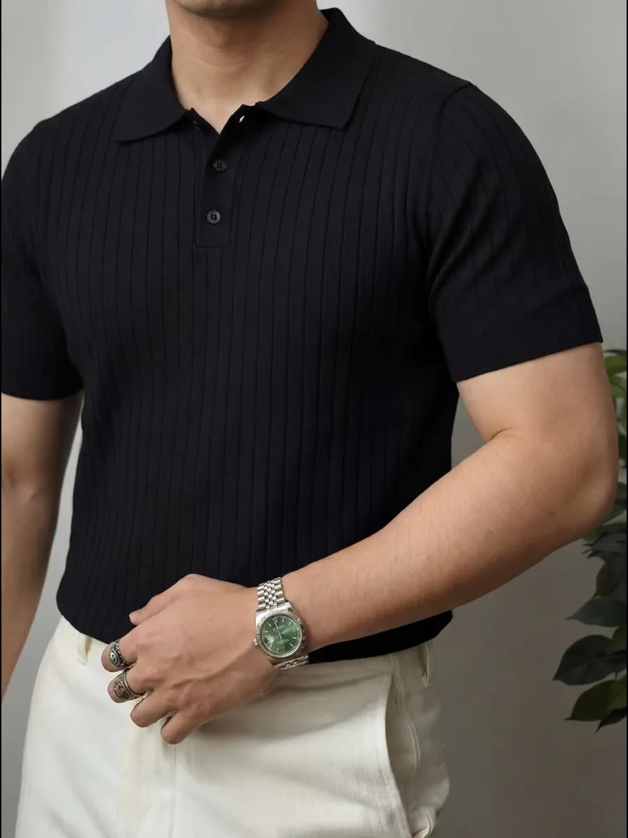 Футболка поло с коротким рукавом