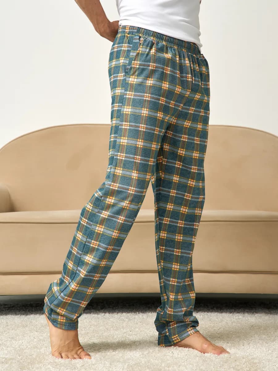 Брюки домашние пижамные повседневные