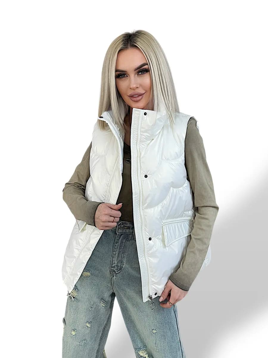 Жилет утепленный стеганый - фото 1