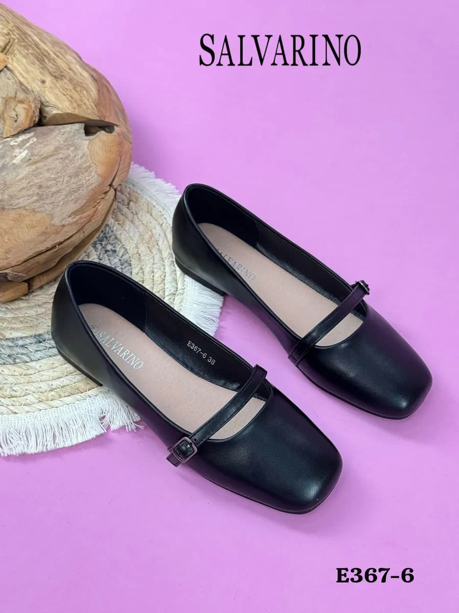 Балетки с ремешком