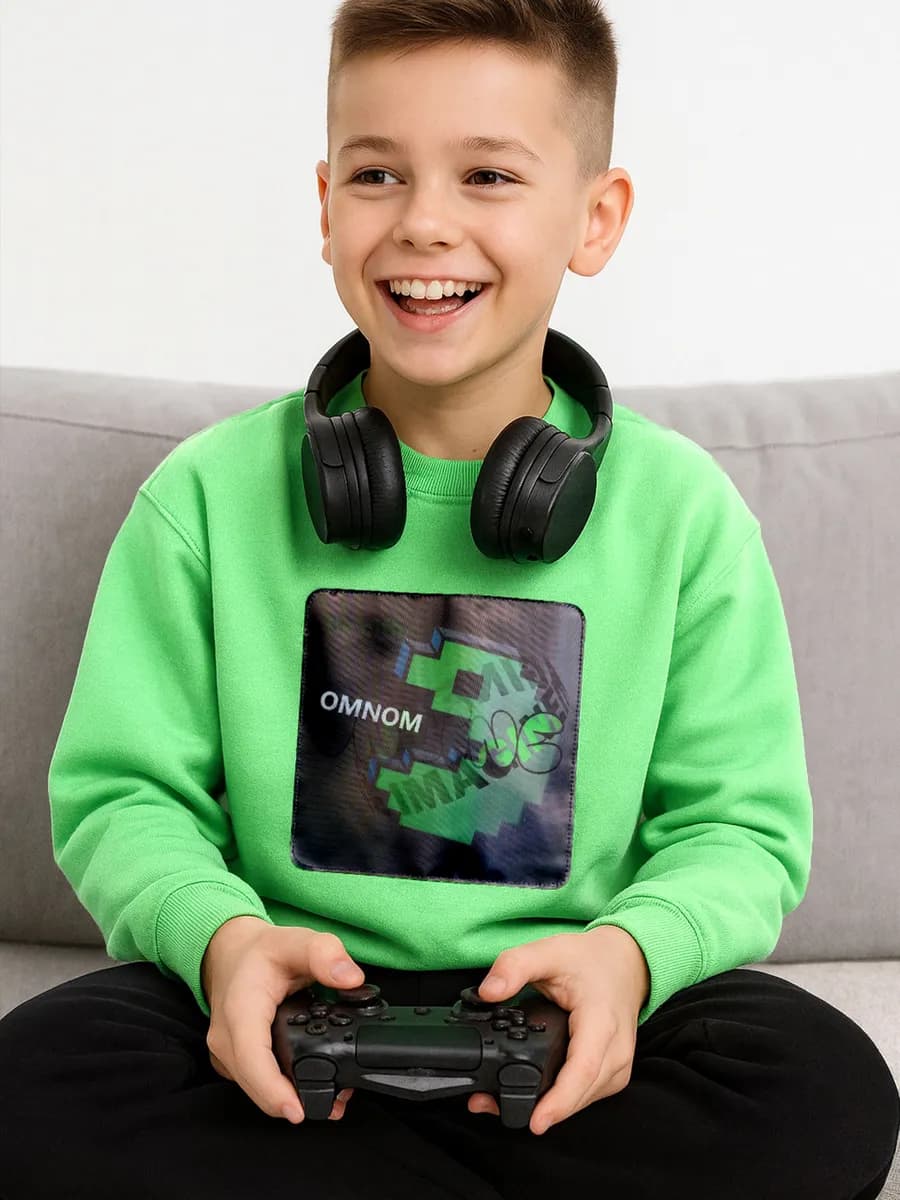 Свитшот с переливашкой