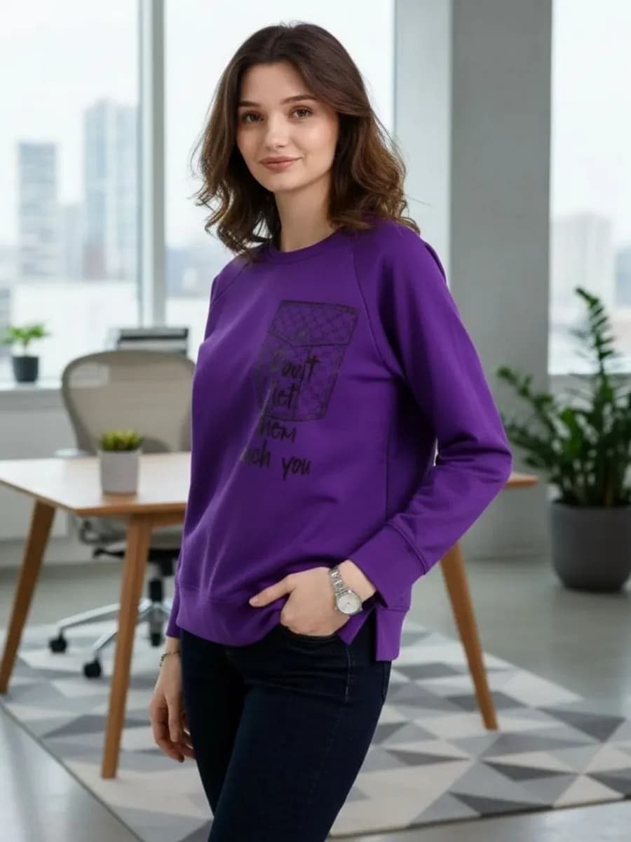 Свитшот оверсайз