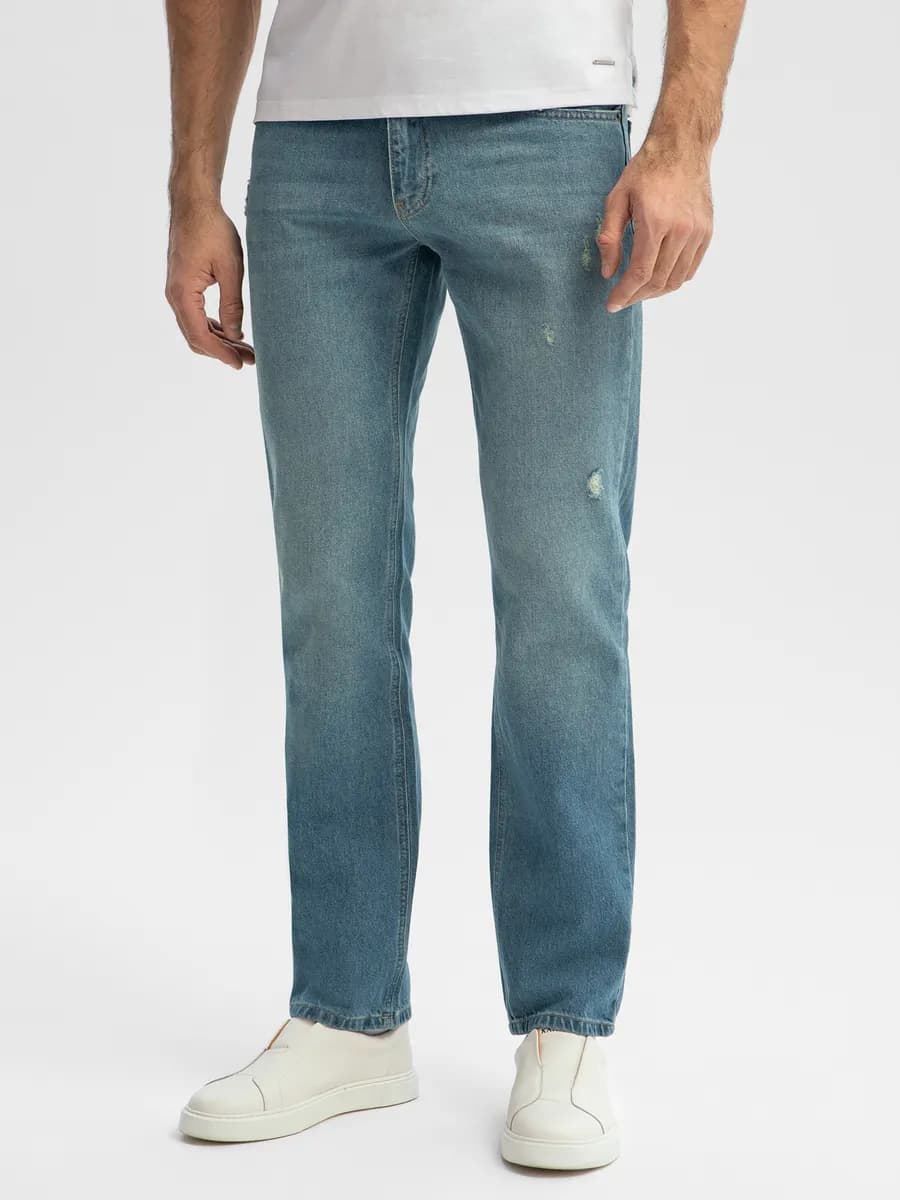 Джинсы прямые классические