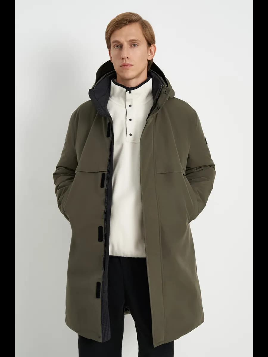 Пальто синтепух без меха