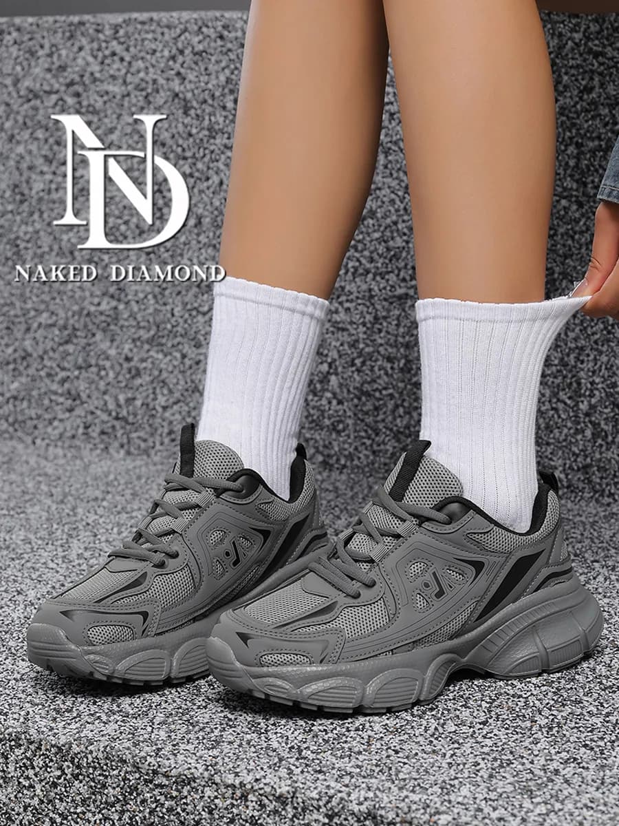 Кроссовки на высокой подошве летние