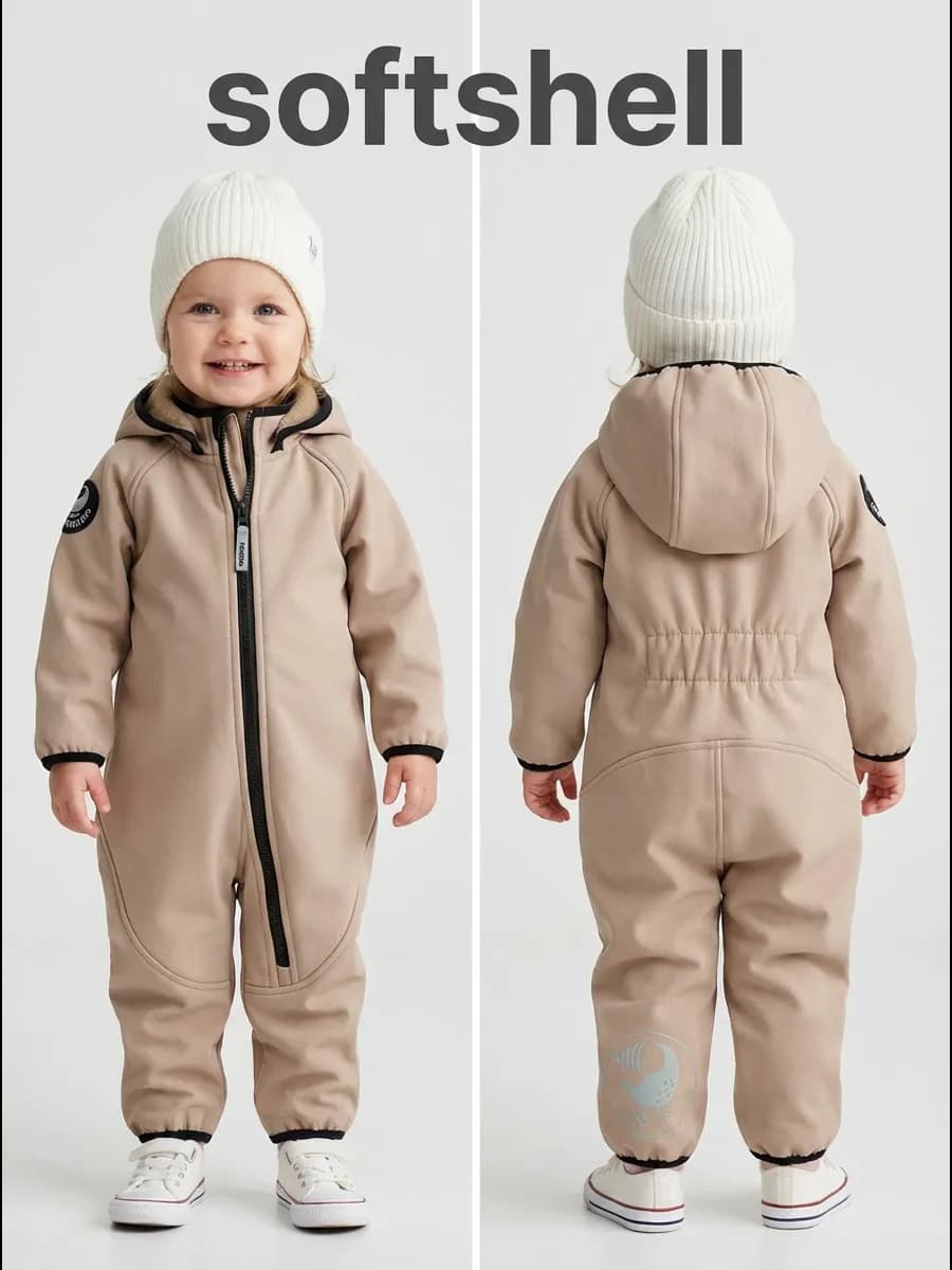 Демисезонный детский комбинезон Softshell