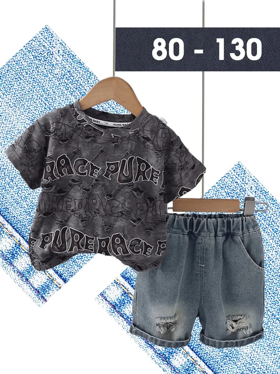 Летний костюм футболка с шортами