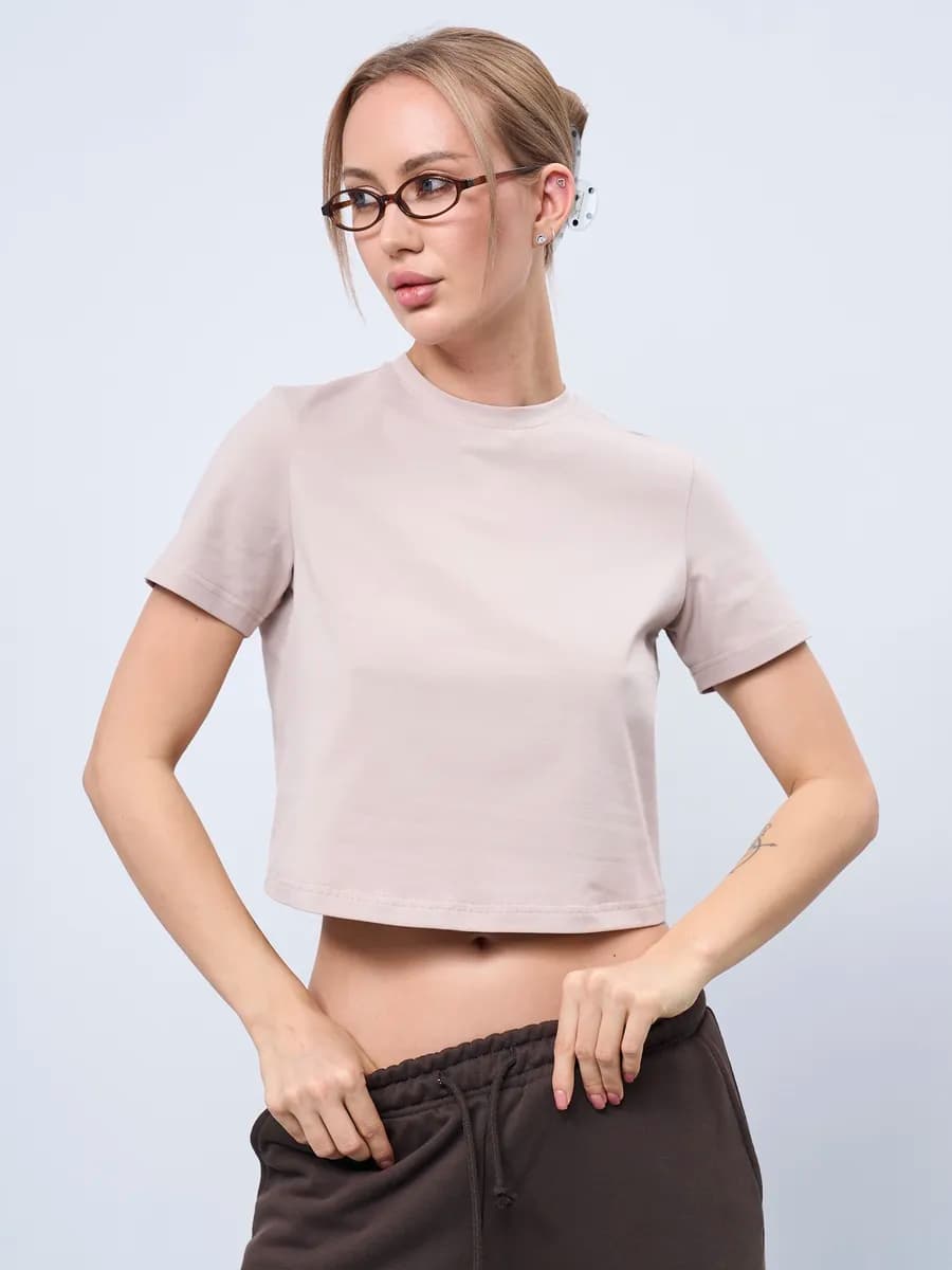 Футболка женская летняя спортивная с коротким рукавом