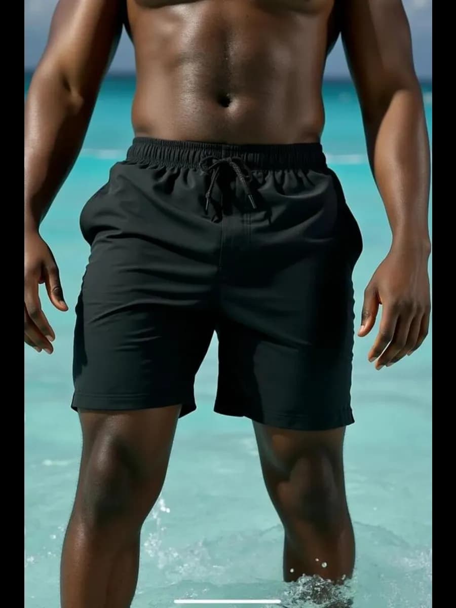 Шорты пляжные для купания удлиненные бриджи